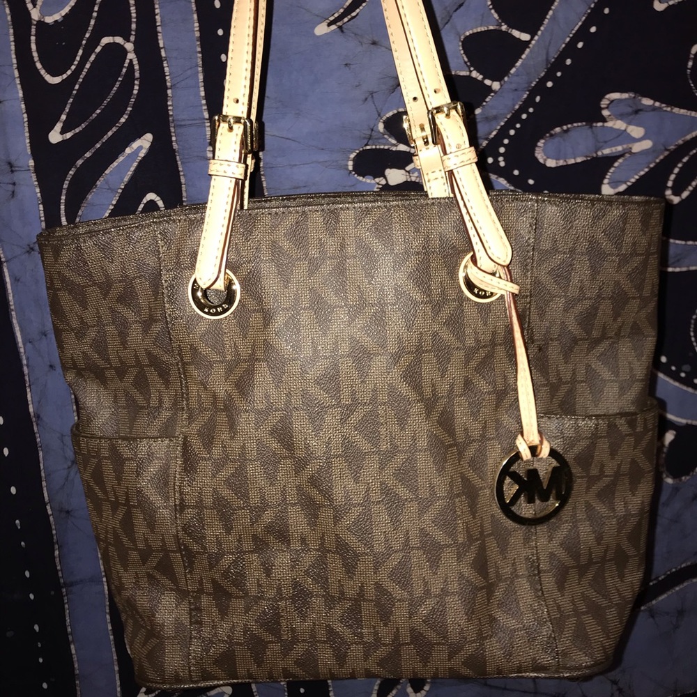 Michael Kors logo tote